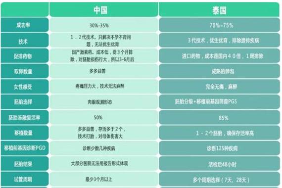 泰国试管婴儿价格介绍有成功率